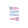 Accesorios para el Pelo: Clips de Stitch - 4 Piezas