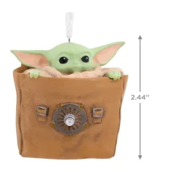 Adorno Grogu En Bolsa de Resina