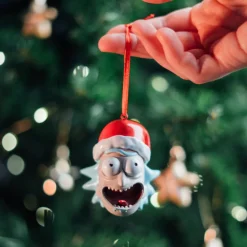 Adornos de Navidad Rick, Morty y Rick Pepinillo