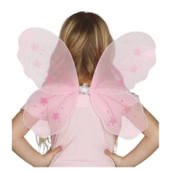 Alas color rosa para niña