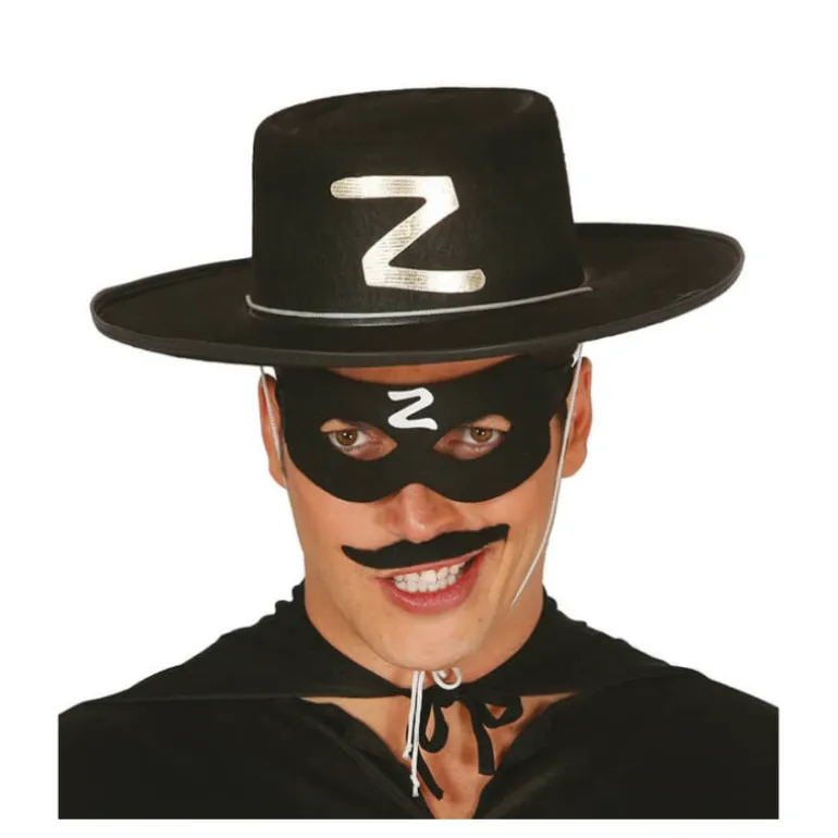 Antifaz de Bandido negro