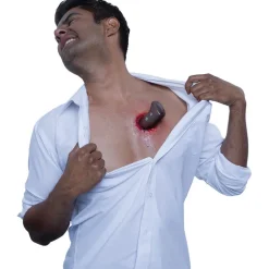 Aplicación De Látex Y Maquillaje Puñalada