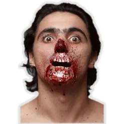 Aplicación Látex y Maquillaje Devorador De Carne