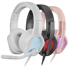 Auriculares Mars Gaming MH320 Blanco
