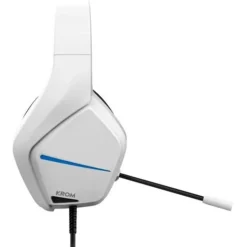 Auriculares Gaming Krom Kopa Move Blanco y Azul