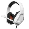 Auriculares gaming Krom Kopa Pro blancos con micro