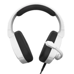 Auriculares gaming Krom Kopa Pro blancos con micro