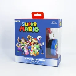 Auriculares Kids CORE Super Mario y Amigos