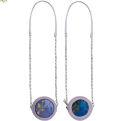 Bandolera con Forma de Vidriera de Miércoles Addams