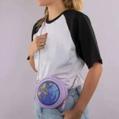 Bandolera con Forma de Vidriera de Miércoles Addams