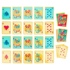 Baraja de cartas Disney con diseño de Stitch