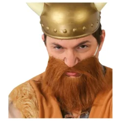 Barba castaña de Vikingo