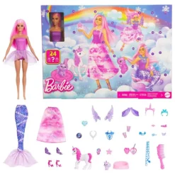 Barbie Calendario de Adviento con Muñeca Fantasy