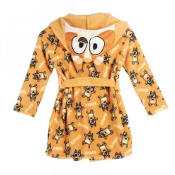 Batín Coral Fleece con Aplicaciones de Bluey para Niños