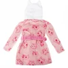 Batín Coral Fleece Gabby's Dollhouse para Niños de 3 a 6 Años