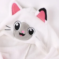 Batín Coral Fleece Gabby's Dollhouse para Niños de 3 a 6 Años