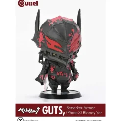 Berserk Minifigura Cutie1 PVC Guts Berserker Armor Fase 3 Bloody 12 cm