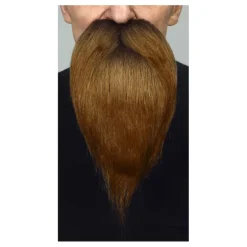 Bigote con Barba castaño