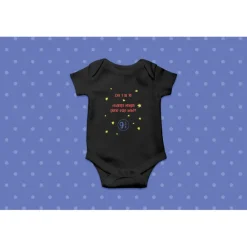 Body bebé mágico negro Harry Potter