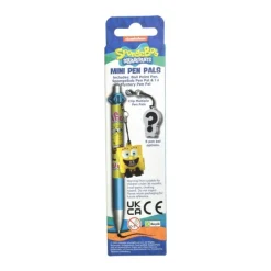 Bolígrafo con Figuras Intercambiables de Bob Esponja