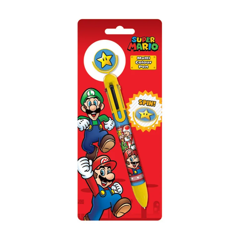 Bolígrafo Multicolor Super Mario Estrella