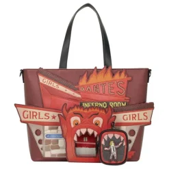 Bolsa Canvas Beetlejuice de Loungefly - Licencia Oficial