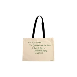 Bolsa de tela Carta Hogwarts Harry Potter