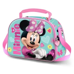 Bolsa Portamerienda 3D Disney Minnie Mouse Rosa