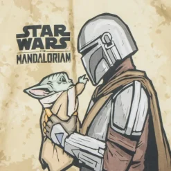 Bolsa Shopping XL The Mandalorian 70% Poliéster 30% Algodón