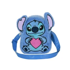 Bolso Bandolera Lilo y Stitch de Peluche Azul