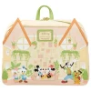 Bolso bandolera Loungefly Mickey y amigos Casa Plantas