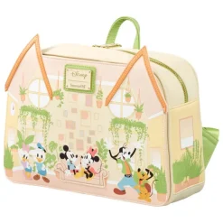 Bolso bandolera Loungefly Mickey y amigos Casa Plantas