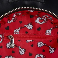 Bolso Bandolera Reversible Mickey & Minnie San Valentín 28,6 cm LOUNGEFLY