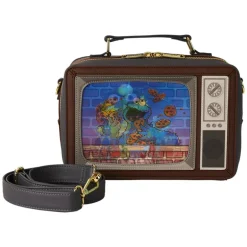 Bolso Bandolera Óscar y Tricky Barrio Sésamo Loungefly