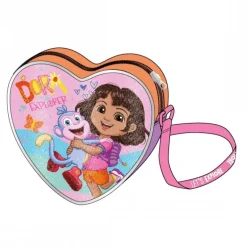 Bolso Corazón Dora la Exploradora Fucsia