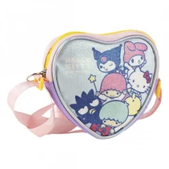 Bolso Corazón Hello Kitty Azul Claro