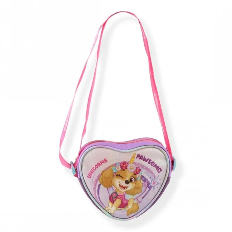 Bolso Corazón Paw Patrol Lila