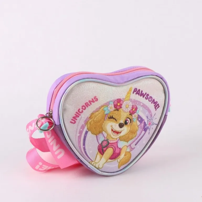 Bolso Corazón Paw Patrol Lila