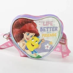 Bolso Corazón Princesa Lila