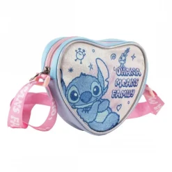 Bolso Corazón Stitch Ohana Means Family