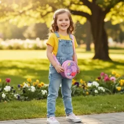 Bolso 3D Peppa Pig 100% Poliéster Rosa