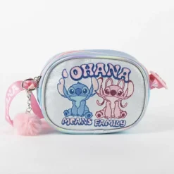 Bolso Fantasy Stitch Ohana Azul Disney