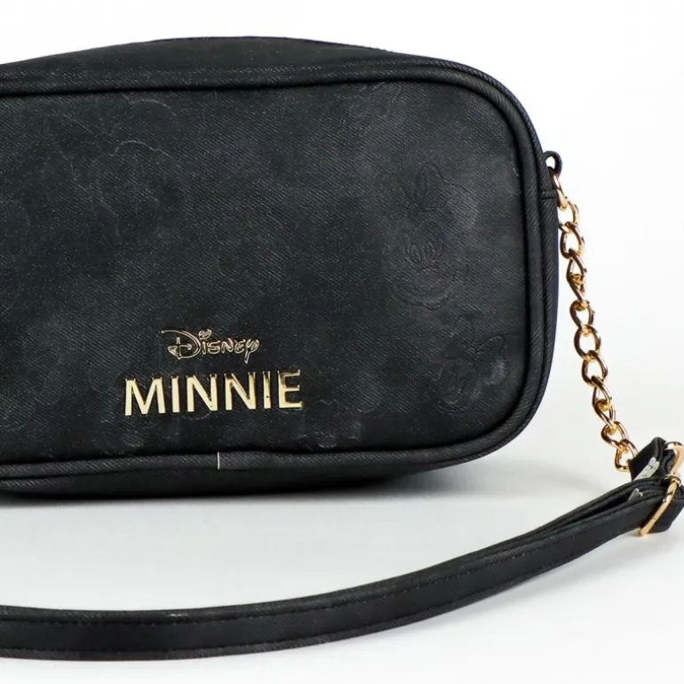 Bolso Minnie Negro y Dorado Disney