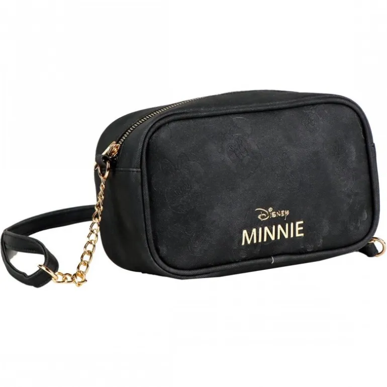 Bolso Minnie Negro y Dorado Disney