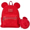 Bolso Mochila Orejas de Mickey Roja Loungefly Disney