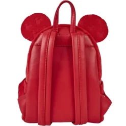 Bolso Mochila Orejas de Mickey Roja Loungefly Disney
