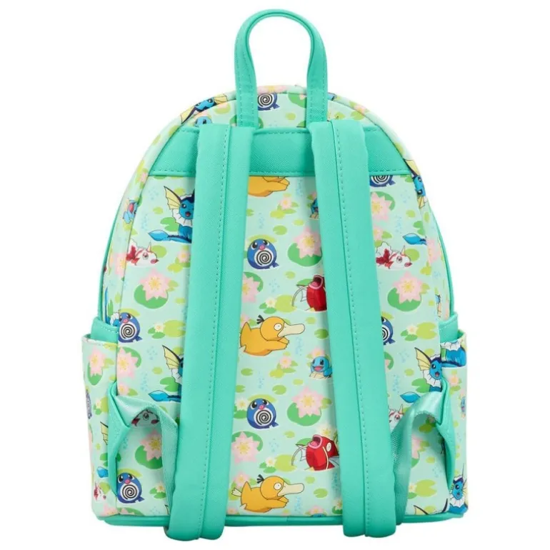 Bolso mochila Pokémon tipo agua Loungefly