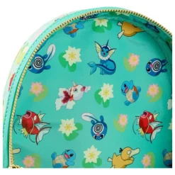 Bolso mochila Pokémon tipo agua Loungefly