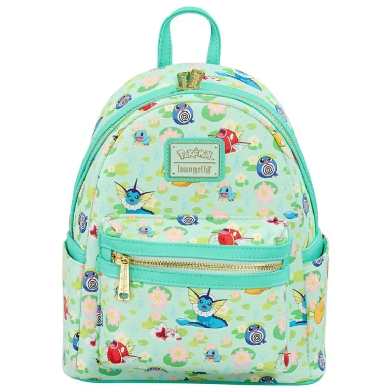 Bolso mochila Pokémon tipo agua Loungefly