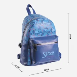 Bolso Mochila Stitch Disney Blue